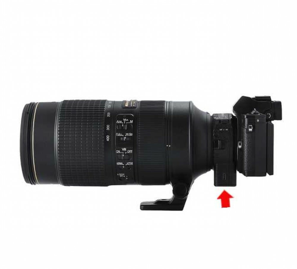 Shoten NAF-m43 E-Mount Adapter Nikon F Lens to M4/3 Body Mount 