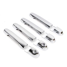 4pcs Door Handle Cover For Hyundai Accent 2006 2007 2008 2009 2010 Chrome Trim