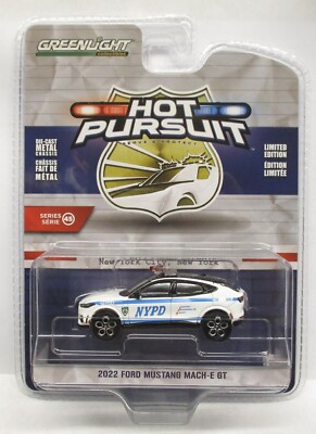 Greenlight Hot Pursuit - Ford Mustang GT 2023 Caroline Du Sud 1:64 - Modèle Diecast Collection