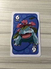 Venusaur # 6 Blue - Japanese Uno Deck Promo Rare Near Mint - Pokemon Card - NM