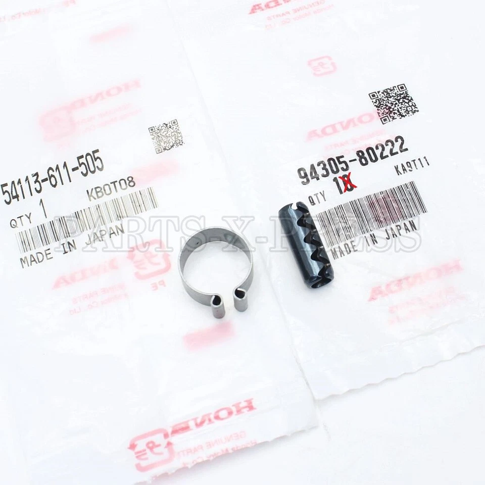 GENUINO HONDA 1973-1995 ACURA 1990-2001 JUEGO DE PASADOR DE RESORTE Y ABRAZADERA EN C Foto 2 de 4