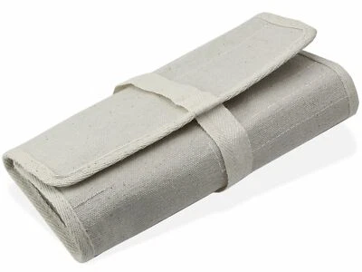 INSTRUMENTENRW Rolltasche Rolletui Pinzetten Etui Tasche Set Leer für Haarscheren Beauty Bedarf