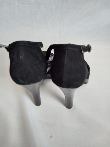 Chinese Laundry Nyrvana Gamuza Negro Nuevo Talla 8.5 4.5 pulgadas Tacones 1/2 pulgada Plataforma - Imagen 6 de 8