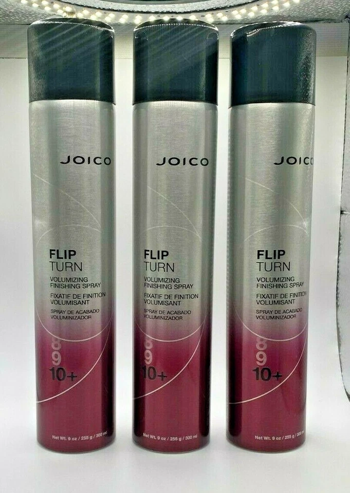 Joico Flip Turn Spray para Acabado Voluminizador Paquete de 10+ 3 Foto 2 de 4