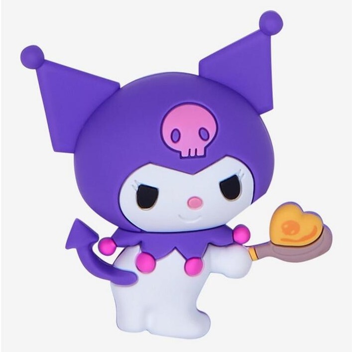 Sanrio Kuromi Pancake Figural 3D Magnet Brand New in Sealed