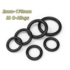 2mm-178mm ID O-Rings Metric Nitrile Rubber NBR O Ring Seals 2mm Cross Section