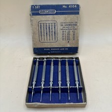 Rare Vintage Craftsman Jewelers Screwdrivers ...
