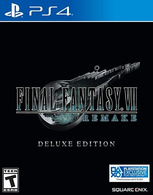 Final Fantasy VII Remake - PlayStation 4 Deluxe Edition PS4