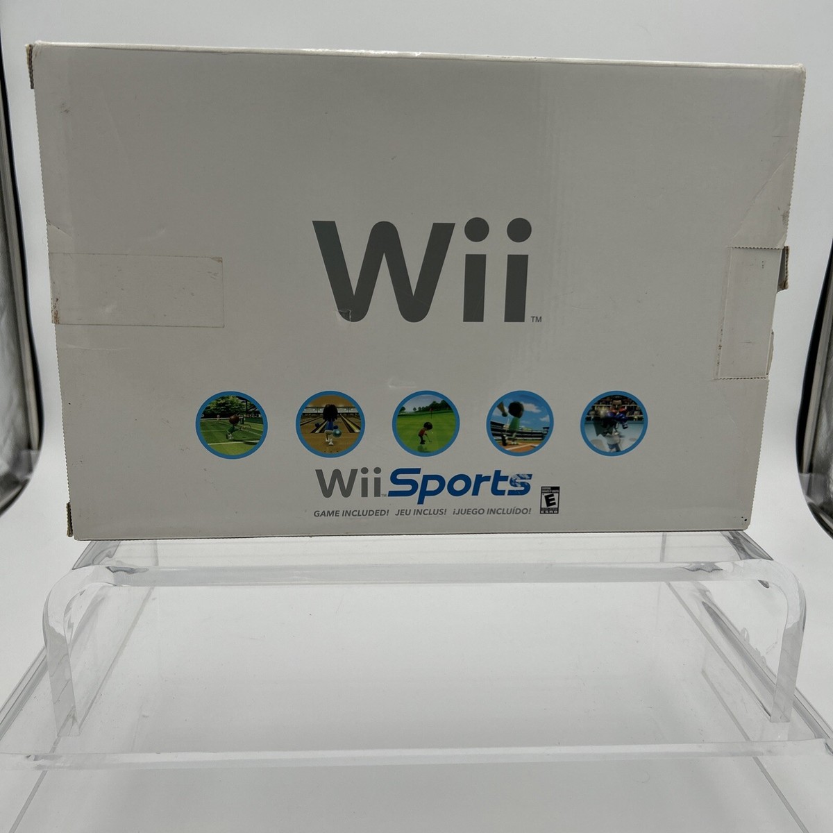 White Nintendo Wii Console Wii Sports- Complete In Box CIB