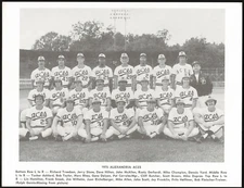 1975 ALEXANDRIA ACES (Texas L) Promotional Photo w/ Many Future PADRES Players