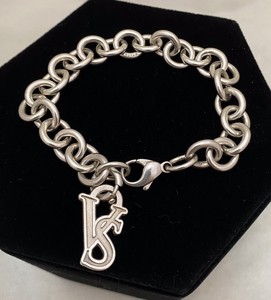 Authentic Tiffany & Co. 925 Sterling Silver Bracelet W/Victoria’s Secret Charm