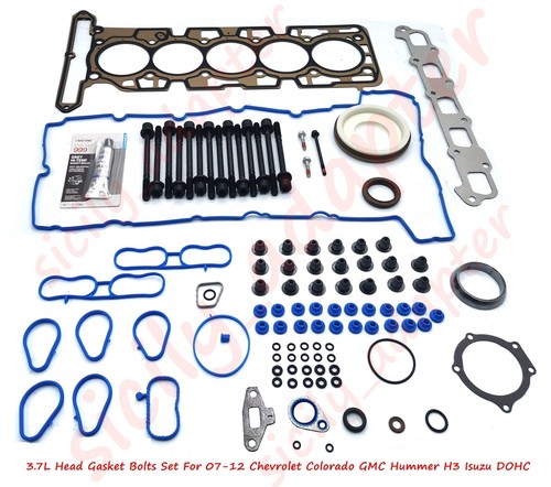 Head Gasket & Bolts Kit For 04-06 Chevy Colorado, Hummer H3, GMC Canyon 3.5L