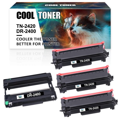 Toner für Brother TN-2420 DR-2400 DCP-L2530DW MFC-L2710DW MFC-L2710DN HL-L2350DW - Zdjęcie 18 z 19