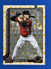 2025 Topps Series 2 #475 Randal Grichuk Holiday Parallel Diamondbacks
