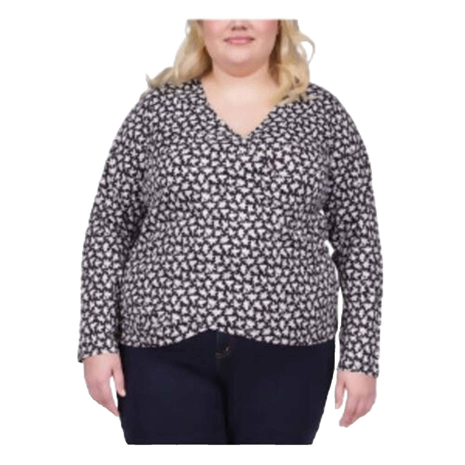 Michael Kors Polyester Plus Size Tops for Women