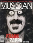 1994 Frank Zappa Close-Up photo Musician Magazine 'Memorial Issue' COVER ONLY
