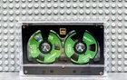 NEW BLANK BLACK RIM METAL GREEN 48 MIN REEL TO REEL TYPE I  CASSETTE TAPE (1)