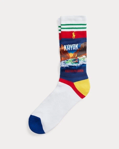 Polo Ralph Lauren Men’s Polo Expedition Whitewater Kayak 67 Graphic Crew Socks L
Opens in a new wind