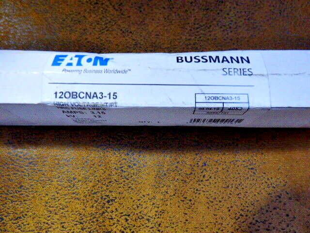 BUSSMANN - 12OBCNA3-15 H.V FUSE - Inc VAT