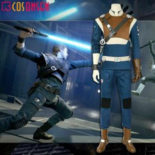 Star Wars Jedi: Fallen Order Cal Kestis Cosplay Costume Suit Outfit Full Set lot