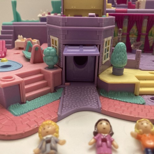 Polly Pocket Magical Mansion Pollyville Bluebird 1994 Figur Auto Pferd - Bild 5 von 9