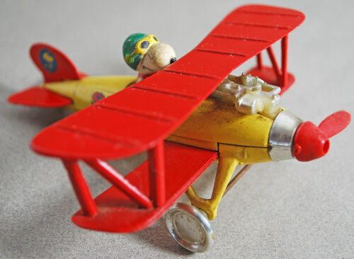Vintage Original Peanuts Woodstock 1965 Aviva Diecast Snoopy Flugzeug - Bild 5 von 9