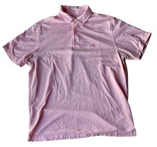Tommy Bahama Polo Shirt Top Men's Size Medium M Cotton Blend Short Sleeve READ 