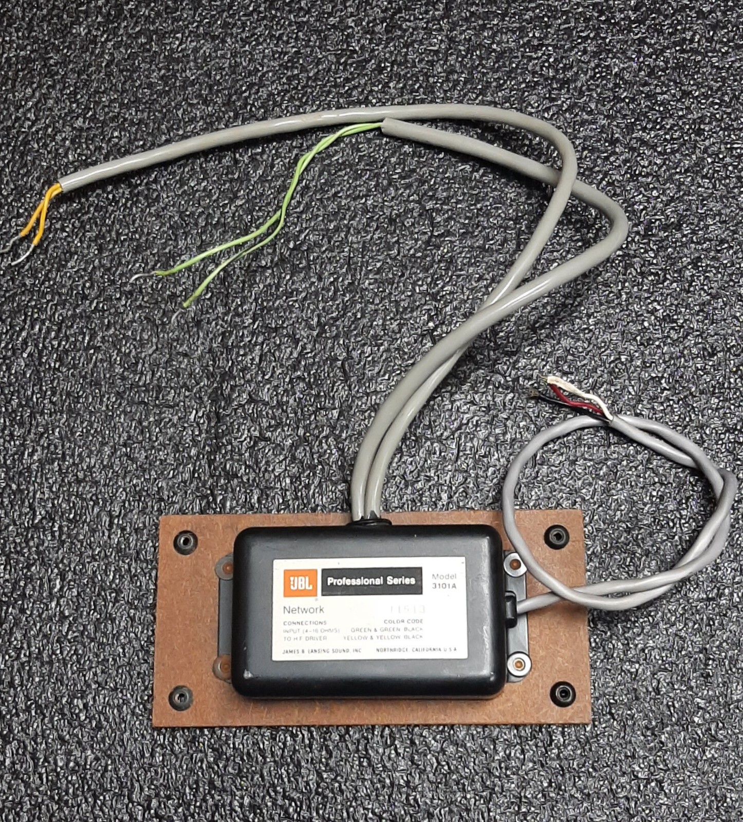 JBL 3101A Crossover Dividing Network