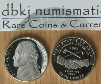 2004 S Jefferson 5¢ Nickel - Peace Medal - Gem Deep Cameo Proof