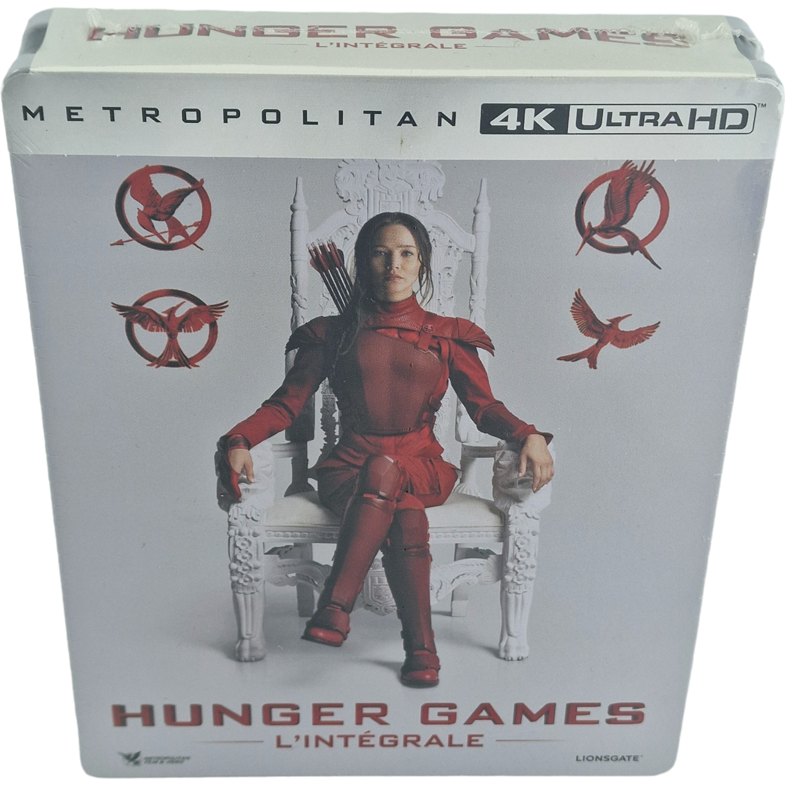 Hunger Games: Ultimate Collezione: Steelbook 4K Ultra HD + Blu-Ray 4 Film Libero