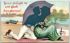 Your goings on are quite transparent - Love/Romance Greeting Card - Lovers Art