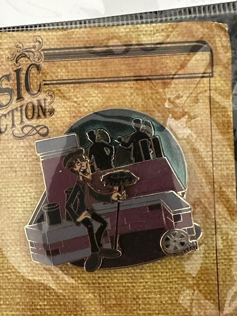 Disney Walt's Classic Collection Mary Poppins Pin Set Of 4 Pins LE