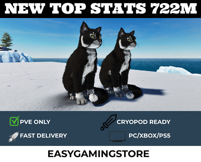  ARK Survival Ascended | PvE PC/XBOX/PS5 | NEW Cat Oreo 722 Melee   Top Stats