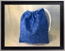 Gymnastics Leotard Grip Bags / Midnight Blue Marble Gymnasts Birthday Goody Bag