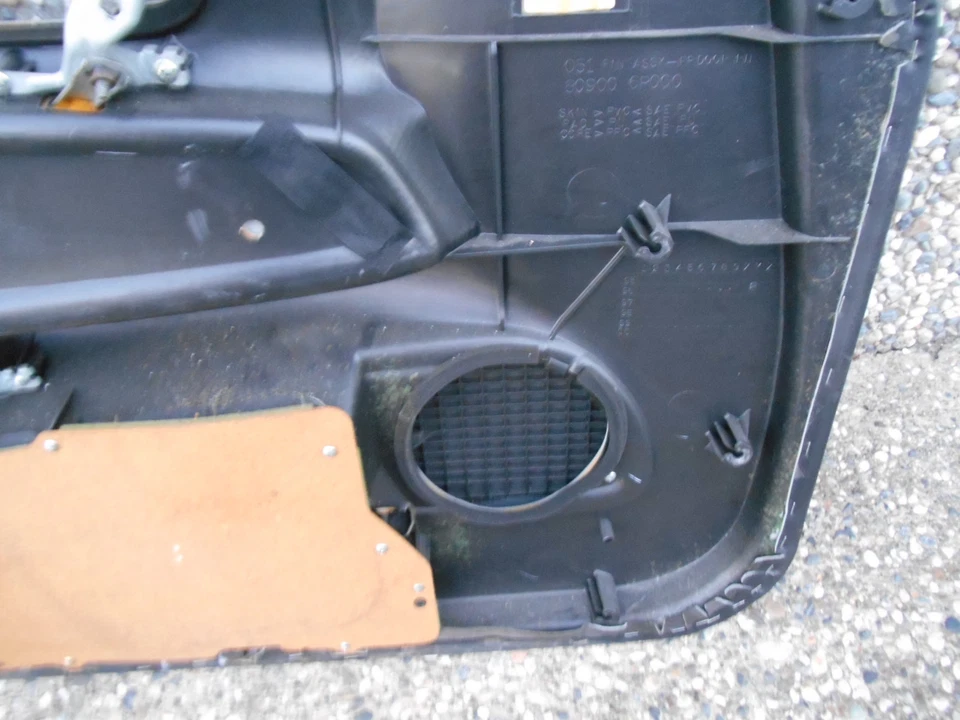 80900 6P000 97-01 INFINITI Q45 RIGHT FRONT PASSENGER SIDE BLACK LEATHER #TOP3 D - Image 4 of 4