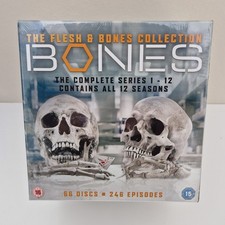 Bones Complete Series 1-12 DVD Box set The Flesh & Bones Collection / FREE POST