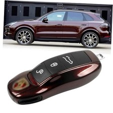 Compatible with Porsche Key Fob Cover, Key fob Shell Cover Amethyst Metallic