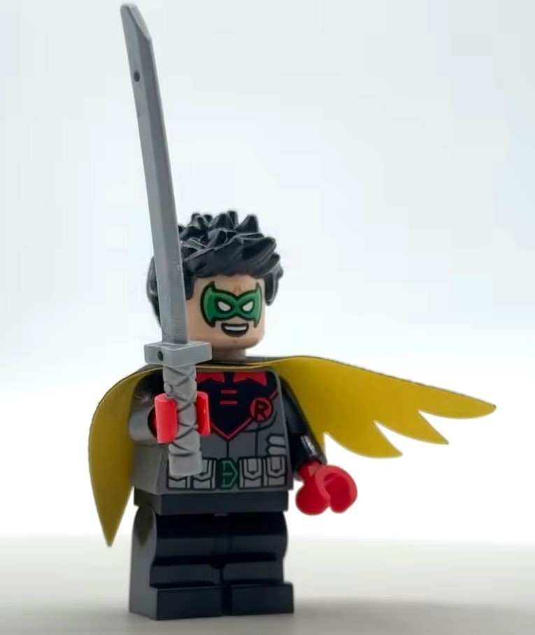 LEGO DC Batman Robin Minifig from Arkham Asylum 76300, NEW