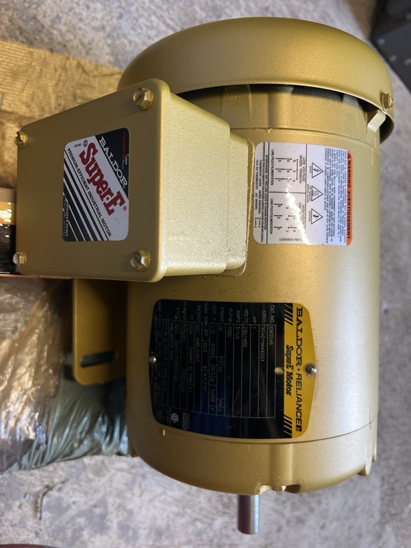 Baldor Reliance Super E. 1HP 