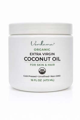 Verdana Extra Virgin Organic Coconut Oil for Skin   Rich 16 Fl Oz (Pack of 1) 