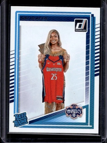 2025 Panini Donruss WNBA Kiki Iriafen Rookie #94 Mystics Rookie