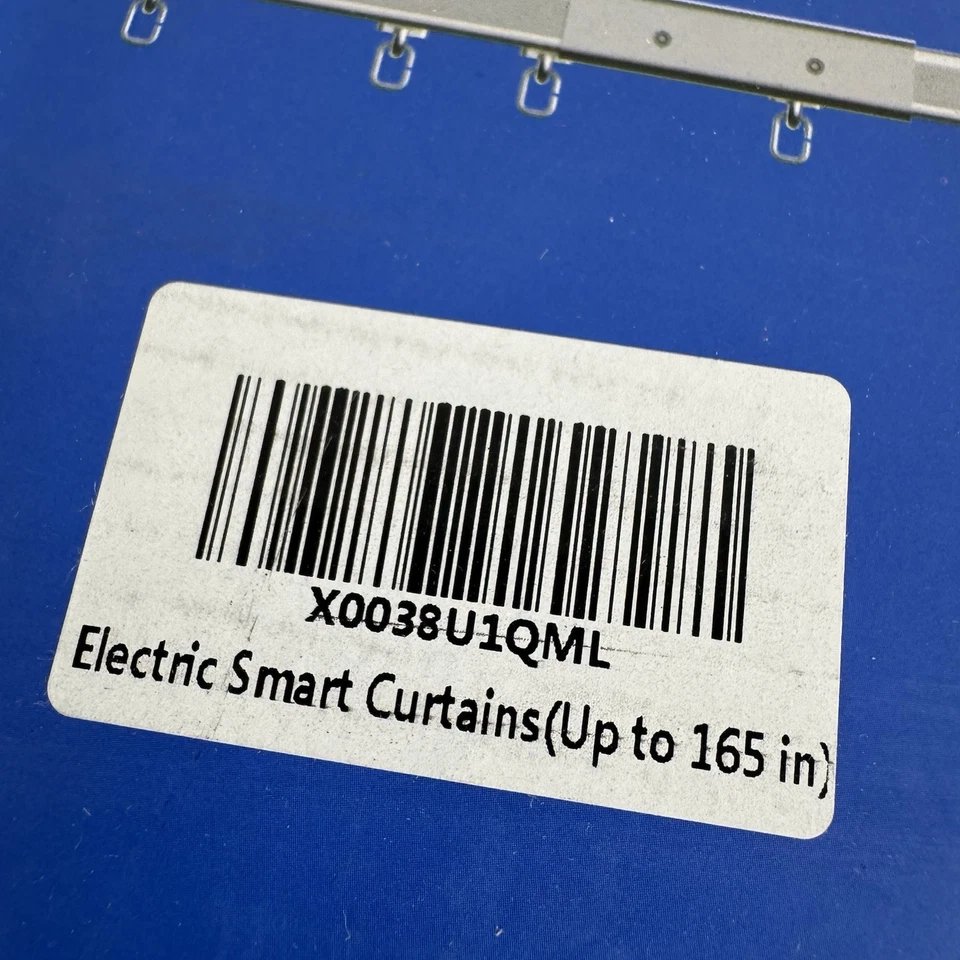 Sistema de Cortinas Inteligentes Eléctricas Chshn Motorizado con Control Remoto y Alexa Up 165” 2567J Foto 2 de 4