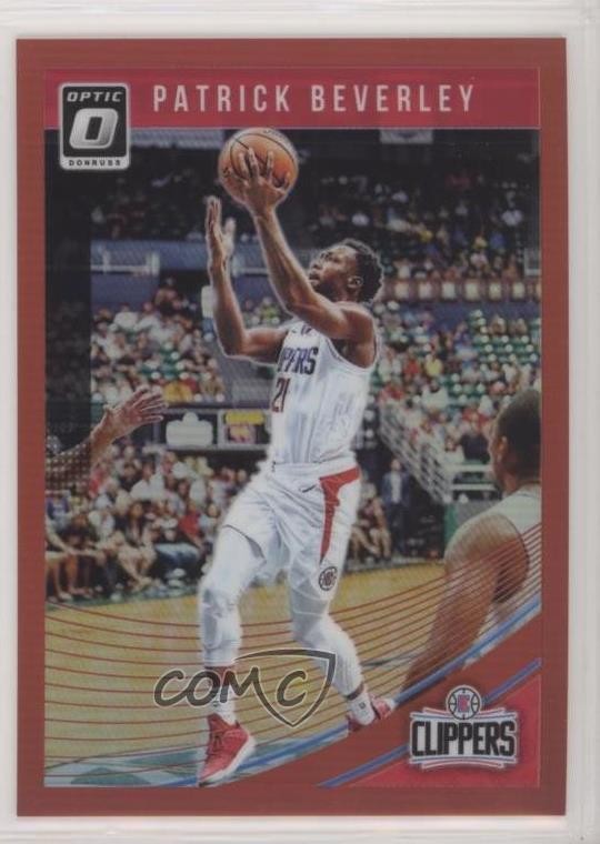 2018-19 Panini Donruss Optic Red Prizm /99 Patrick Beverley #4 y8h