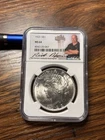 1923 Peace Dollar NGC MS64 Silver $1 Rick Harrison Signed Slab