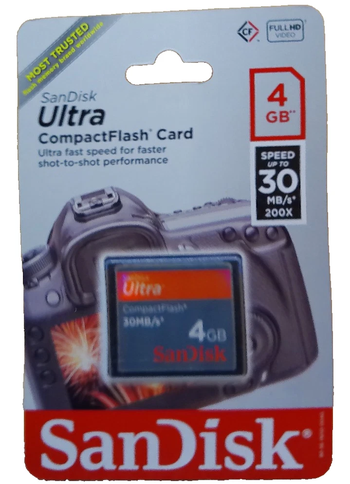 デジタルカメラ SanDisk CF 16GB 32GB 64GB SanDisk CompactFlash Camera Memory Cards for sale | eBay