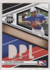 2020 Panini Elite Extra Edition DPL Material Black Victor Quezada #DPM-VQ 0q1p