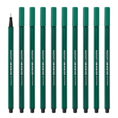 STORYLINER Fineliner grün 10 Stück | Premium Fineliner mit 0,4mm Strichstärke...