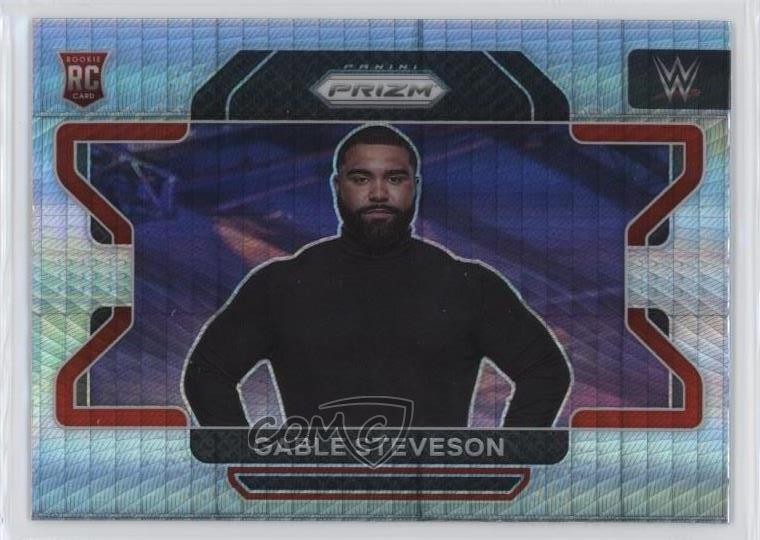 2022 Panini Prizm WWE Hyper Prizm Gable Steveson #23 11ch