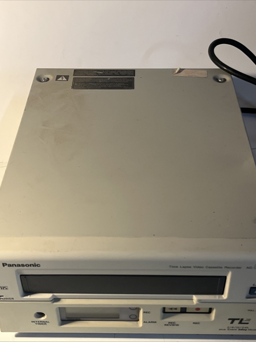 Panasonic AG-6124 Time Lapse Video Cassette Recorder VHS Security