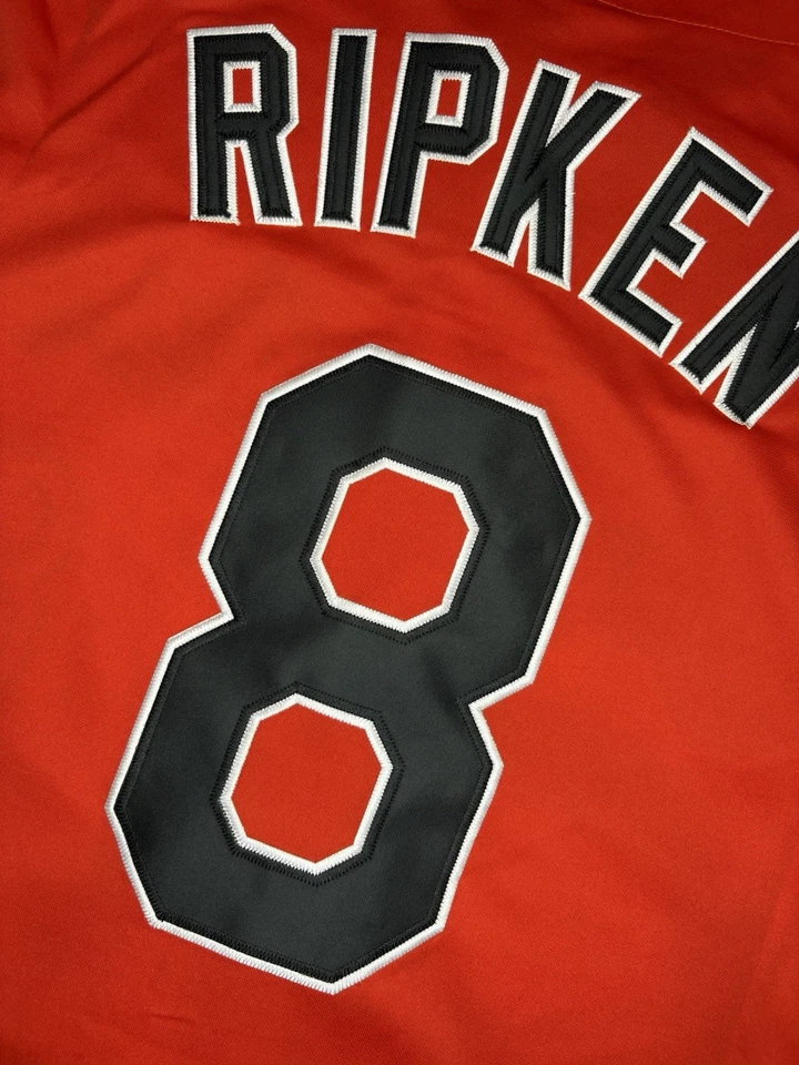 Camiseta Cal Ripken Jr. Baltimore Orioles 1984 Cooperstown naranja para hombre talla grande Foto 3 de 3